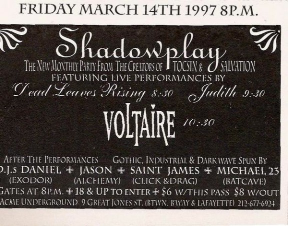 Shadowplay / Judith  &  Voltaire