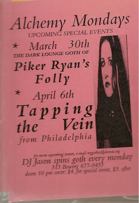 Alchemy / Piker Ryan’s Folly / Tapping the Vein