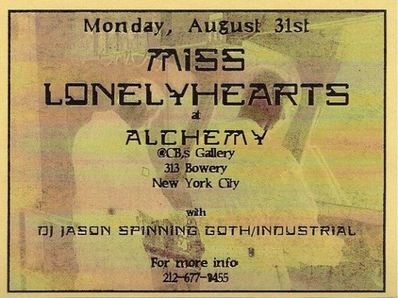 Alchemy / Miss Lonelyhearts