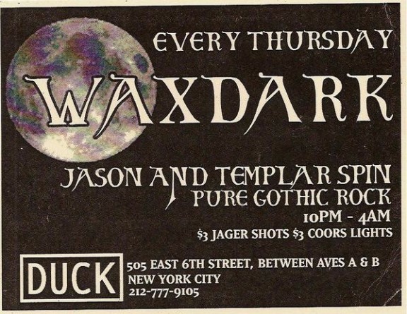 Gothic Rock Thursdays / Waxdark