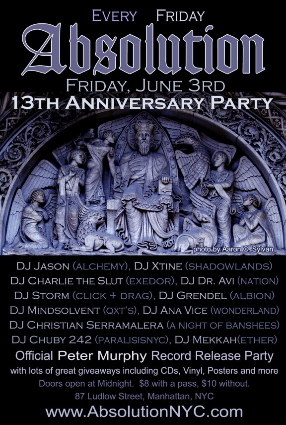 Absolution’s 13th Anniversary party!