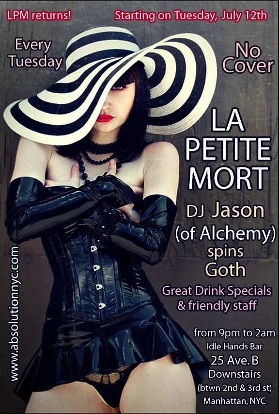 NYC Goth Club - La Petite Mort Idle Hands