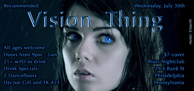 Recommended: Vision Thing on July 30th