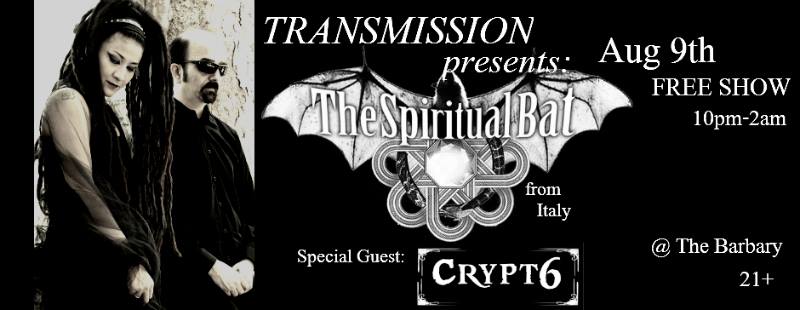 Recommended: The Spiritual Bat and Crypt6 in Philadelphia ~ FREE SHOW
