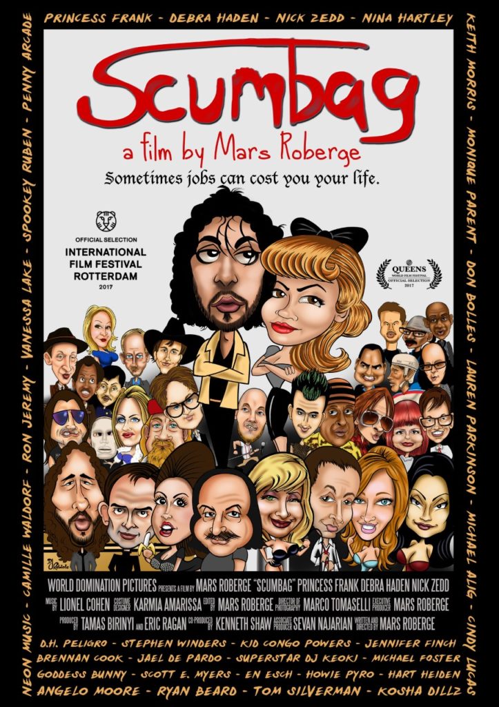 Die J! Mars is bringing his latest film, Scumbag, to Queens for the North American premiere