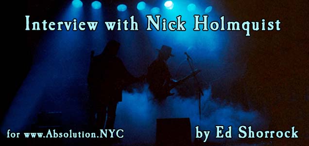 Interview with Nick Holmquist by Ed Shorrock
