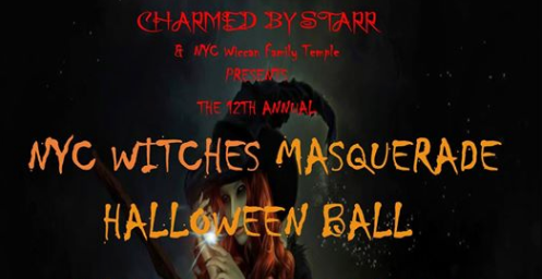 Recommended: The 12th Annual NYC  Witches’ Halloween Masquerade Ball on October 31st