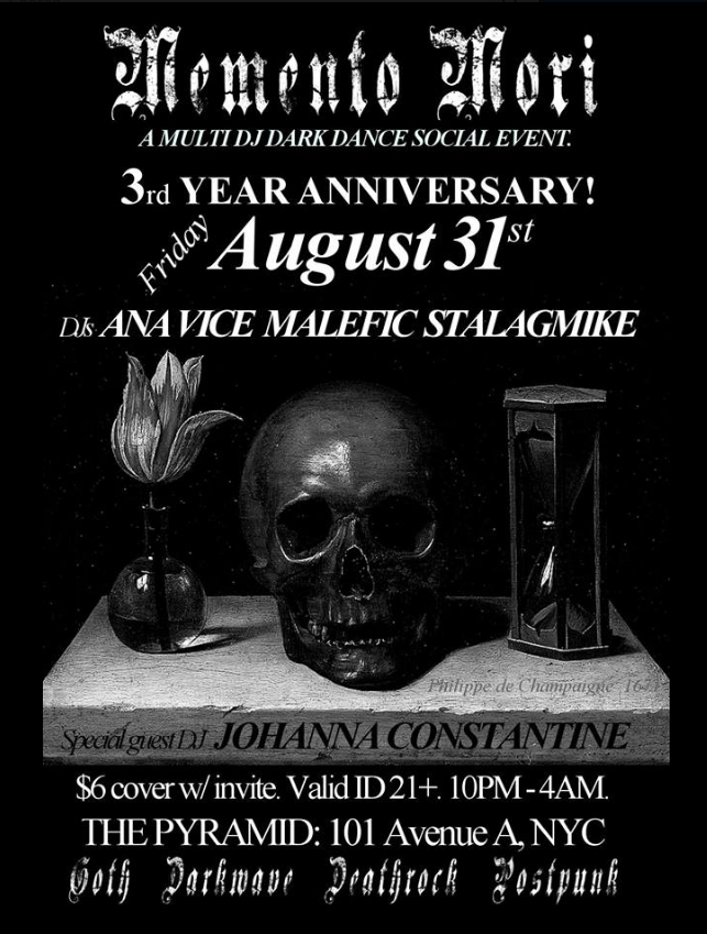 Recommended: Memento Mori 3rd year Anniversary