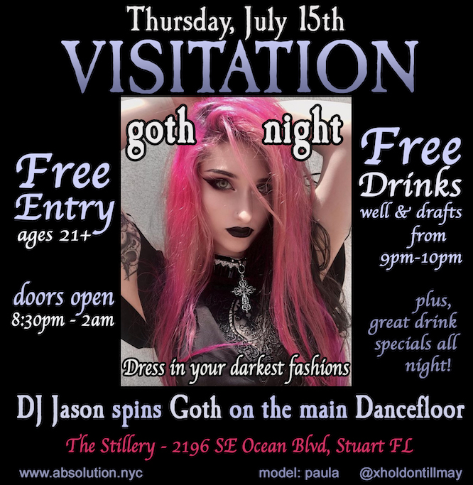 Visitation ~ goth dance night ~ on July 15th