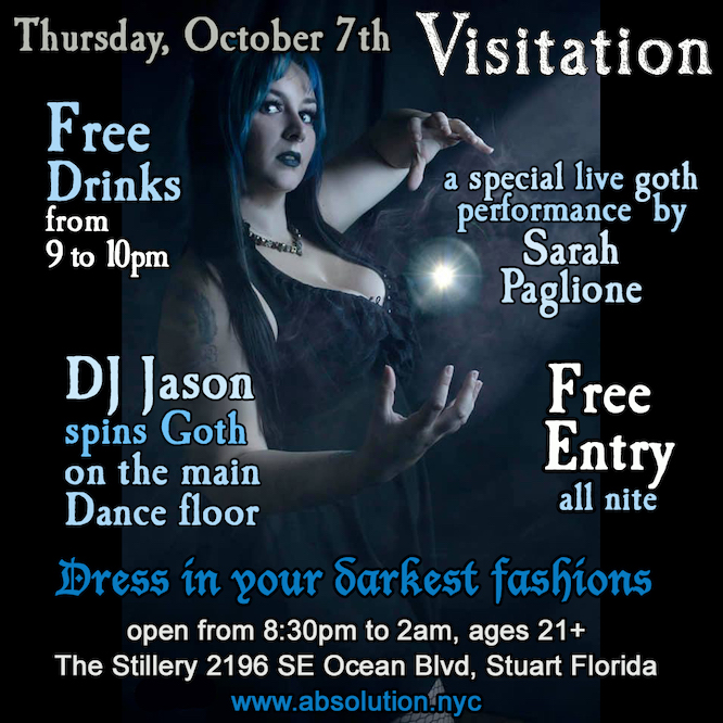 Visitation ~ Goth Dance Night ~ October 7th