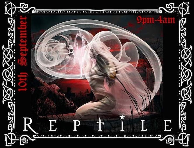 Recommended Event:  Reptile on September 10th