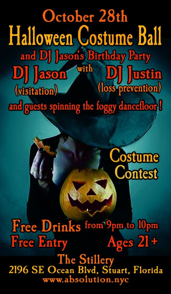 Halloween Costume Ball & DJ Jason’s Birthday Celebration