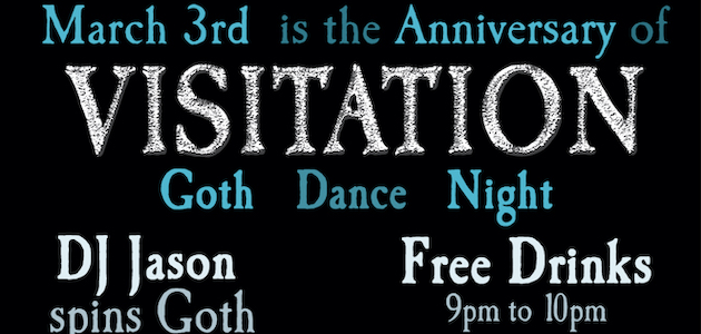 Visitation’s Anniversary ~ on March 3rd
