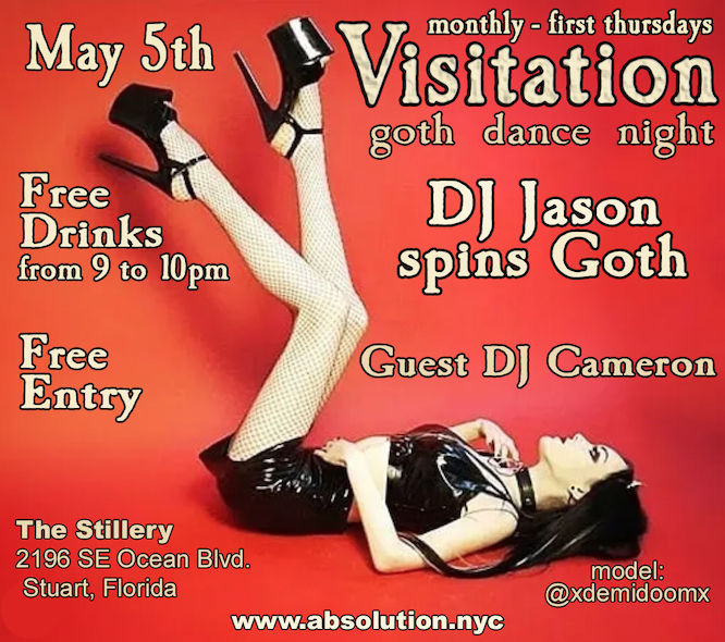 Visitation ~ Goth Dance Night ~ on May 5th