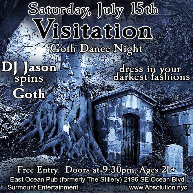 Visitation ~ Free Goth event in July!