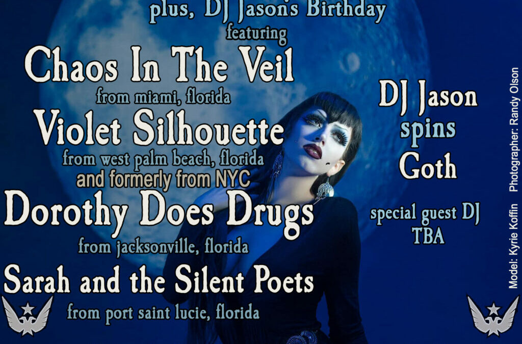 Halloween Goth Celebration and DJ Jason’s Birthday