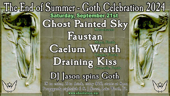 The End of Summer – Goth Celebration 2024 on September 21st