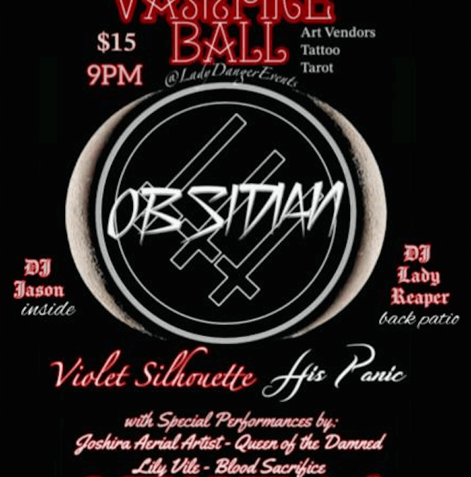 Vampire Ball at RSC on October 3rd