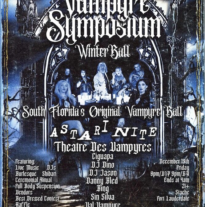Recommended Event: Vampyre Symposium on December 19th