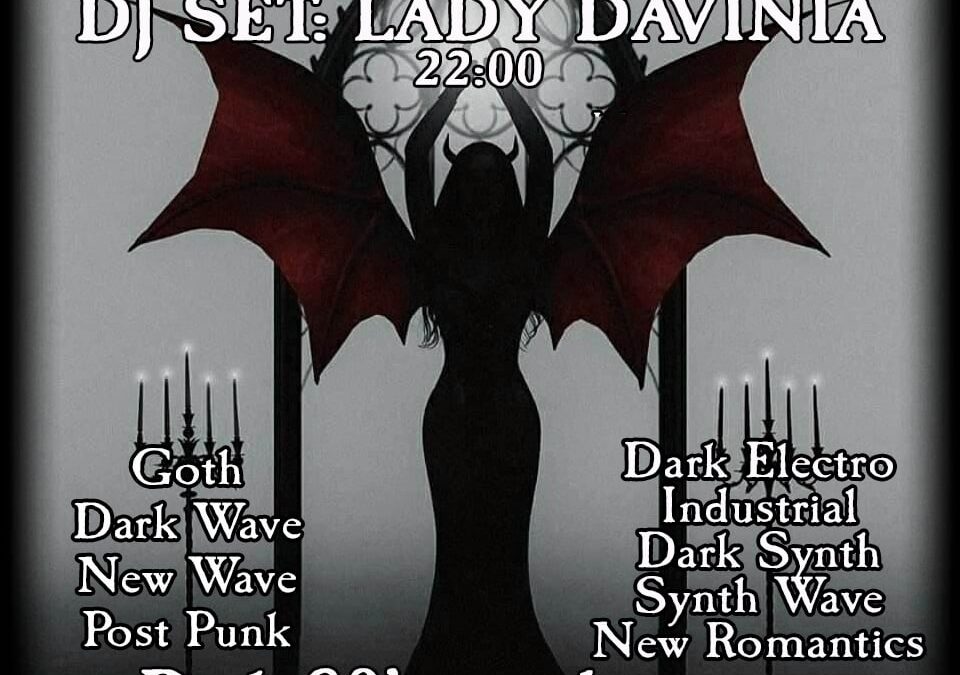 Recommended Event: Dark Spirits… Wednesday January 7th 2026… Teddy Boy Bar… Athens… Greece… By Tzina Dovve (DJ Lady Davinia)…