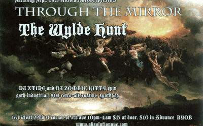 Absolution Presents: The Wylde Hunt event at THROUGH THE MIRROR on Saturday, September 28th