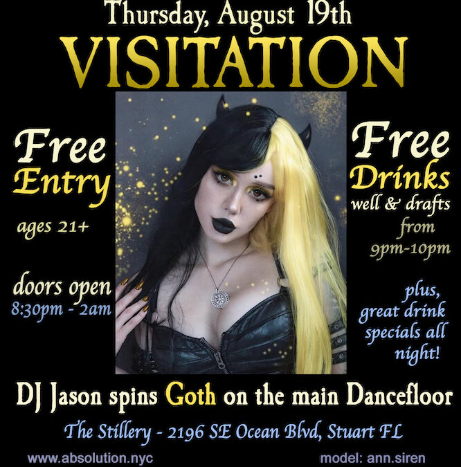 Visitation ~ goth dance night ~ on August 19th