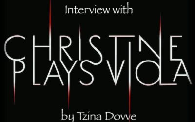 Christine Plays Viola Interview by Tzina Dovve