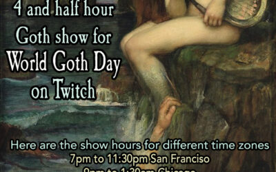 DJ Jason spins a special Goth Show for World Goth Day