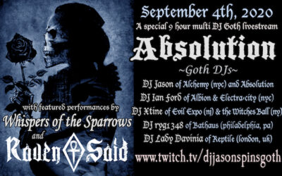 Absolution ~ Goth Livestream on September 4th