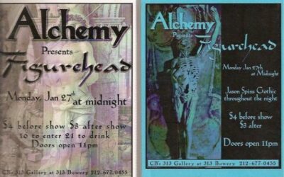 Alchemy / Figurehead (2 Flyers)