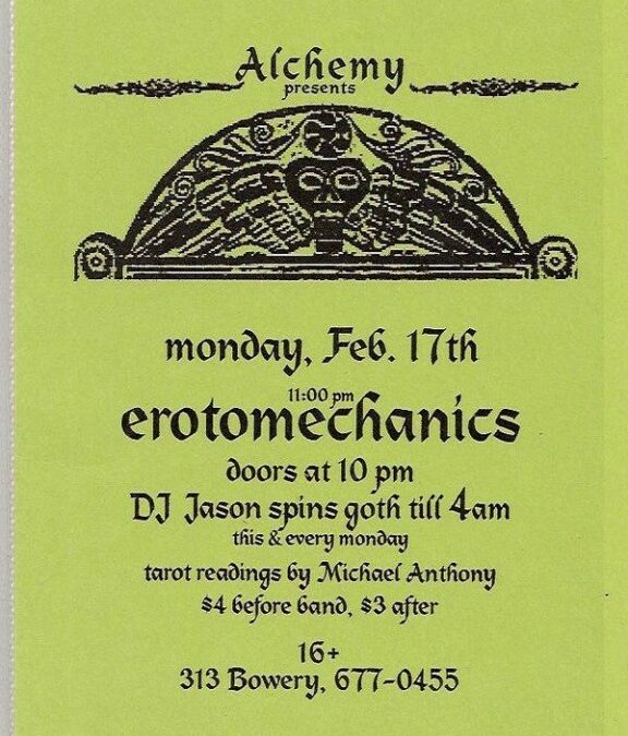 Alchemy / Erotomechanics