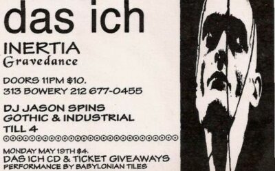 Alchemy presents: Das Ich / Inertia / Gravedance