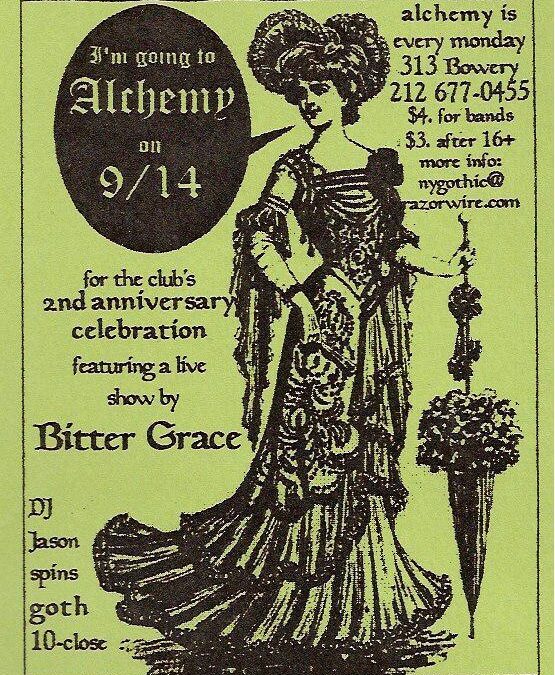 Alchemy 2nd year Anniversary / Bitter Grace