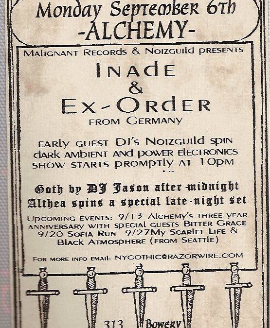 Alchemy / Inade / Ex-Order