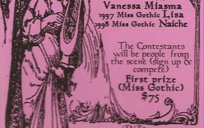 The Miss Gothic 1999 Pageant / Voltaire