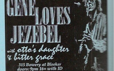 Alchemy & CBGB present: Gene Loves Jezebel / Otto’s Daughter / Bitter Grace