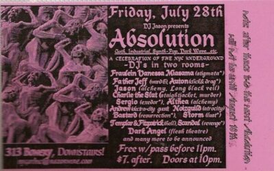 Absolution (a later version of this pass with DJ Vanessa added)