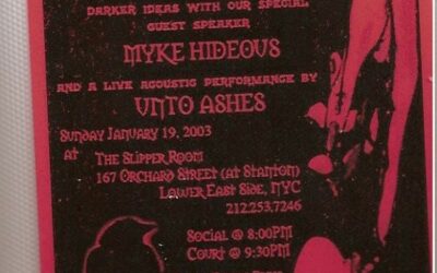 The Court of Lazarus / Myke Hideous / Unto Ashes