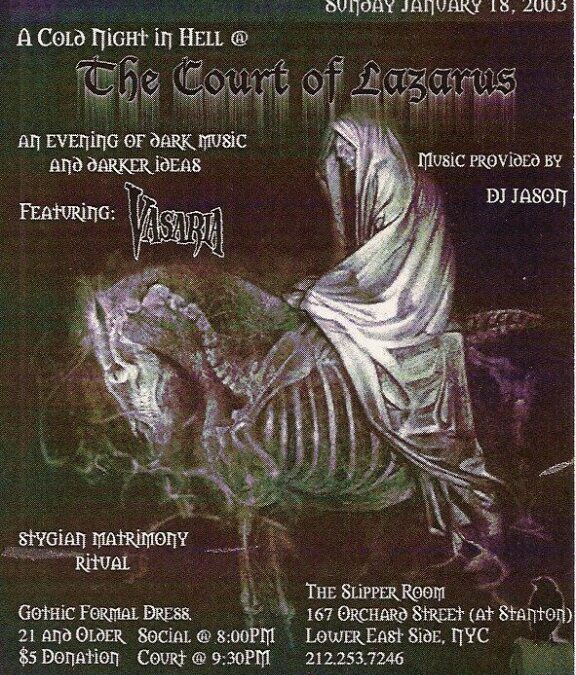 The Court of Lazarus / Vasaria