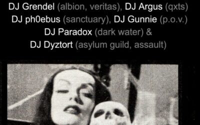 Absolution ~ Multi DJ Goth Event on Friday, March 16th