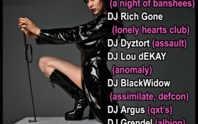 Absolution ~ Multi-DJ Event ~ on Saturday, April 21st at Madame X