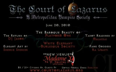 The Court of Lazarus / Platform One / White Elephant Burlesque Society