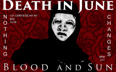 Recommended: Death In June on November 16th