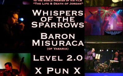 Absolution presents: Incantation – 7 great goth scene bands – Whispers of the Sparrows, Bryin Dall, Baron Misuraca, Level 2.0, X Pun X, Daegona, plus DJ Jason & DJ Xtine