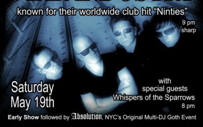 Absolution’s 14 Year Anniversary ~ featuring a live show by STAR INDUSTRY from Belgium *one night only, exclusive show* at TAMMANY HALL!