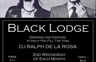 Black Lodge – The first installation of a new night!